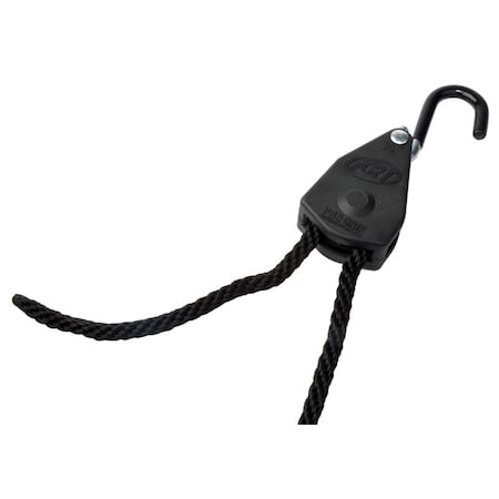Progrip Cargo Control ProGrip 3/8 in. W X 8 ft. L Black Particle Rope Lock Tie Down 404400